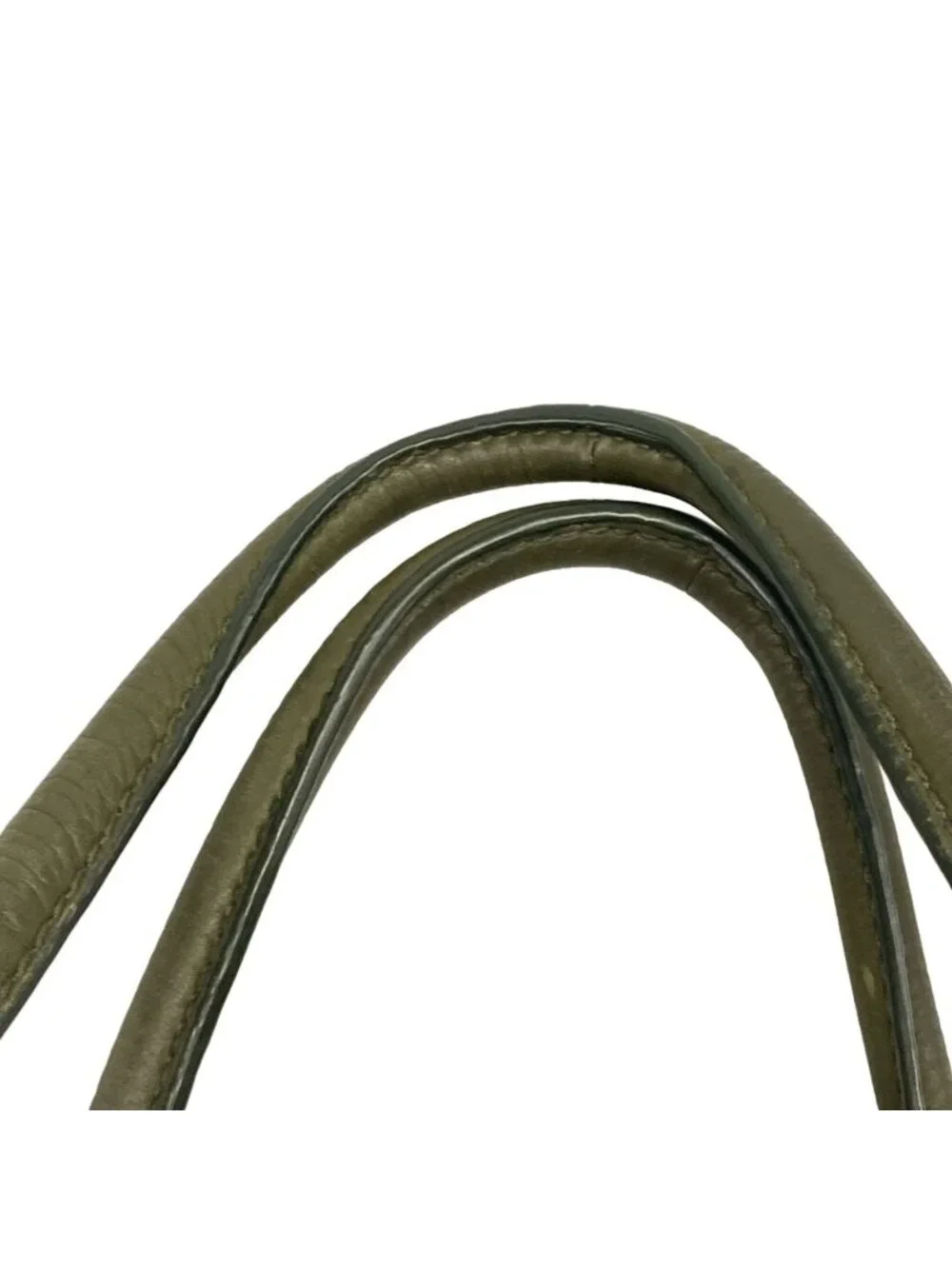 Dior Handbag Khaki Beige Leather - Picture 10 of 15